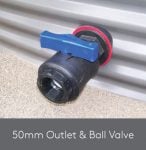 Additional 50mm outlet and valve +$120.00