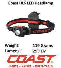 Wide Angle Headlamp - Coast Dimensions