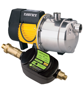 rainwater tank pump - Davey Rainbank KRB1 with HP45-05 Mains Switch