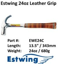 Estwing Hammer Leather 24oz