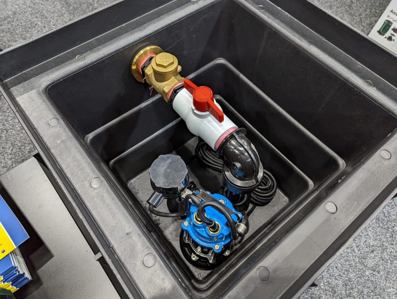 ASC 75L Stormwater Pit and D25VAMAG Pump Water Tanks Melbourne ASC