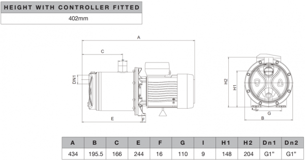 Bianco MULTI5-30PRO Multi Stage Pump – 811647 - Image 3