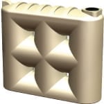 4000 Litre Slimline Water Tank