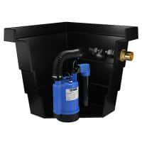 ASC 32L Domestic Stormwater Pit and BPS-100V 70L/min Drainage Pump Preassembled For Clean Water & Low Flow Drainage Applications