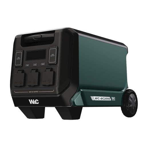 WC-BG2000 Welling & Crossley Portable Power Station 2,000W 1,843Wh WC-BG2000