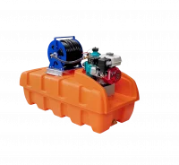 Polymaster 400 Litre Compact / Slip On Unit – 5.5HP Pump + Hose Reel