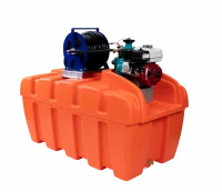 Polymaster 800 Litre Compact / Slip On Unit – 5.5HP Pump + Hose Reel