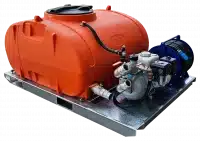 Polymaster 600 Litre Skid Mounted Package 6.5HP