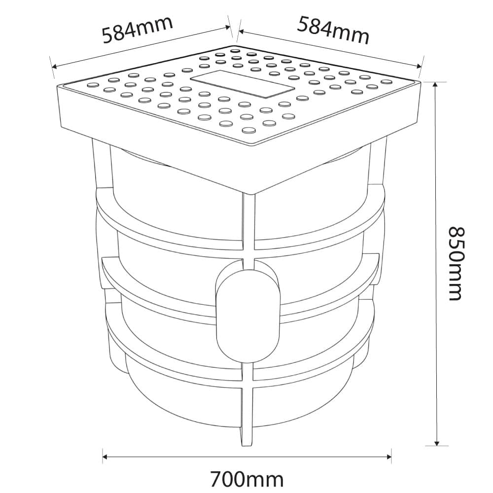 Spiez 250 Litre Underground Pit